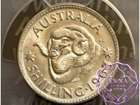 Australia 1963 Shilling PCGS MS63